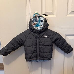 The North Face Charcoal Hooded Jacket